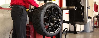 tire balancing performed by highly qualified technicians